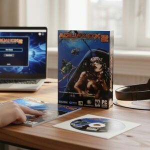 AquaNox 2: Revelation (PC CD-ROM, 2003) 2-Disc CD Boxset W/Manual Included. Aqua